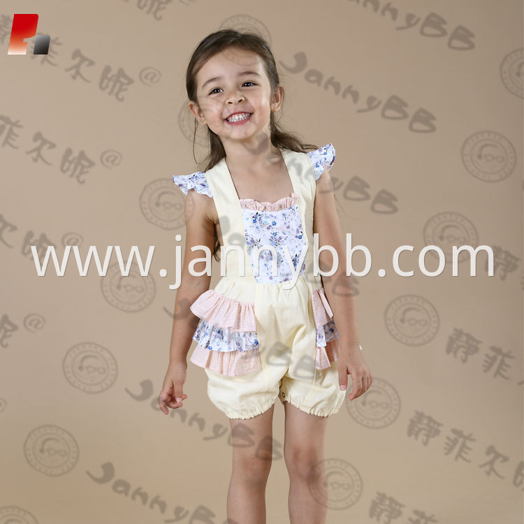 girls bubble romper